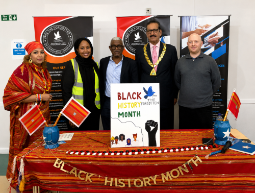 Black History Month community event photo
